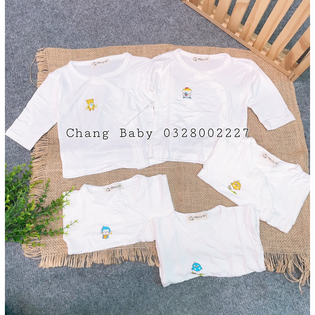 Áo /Quần Thun Lạnh Pettit Minzy Mom Cho Bé 3-8kg