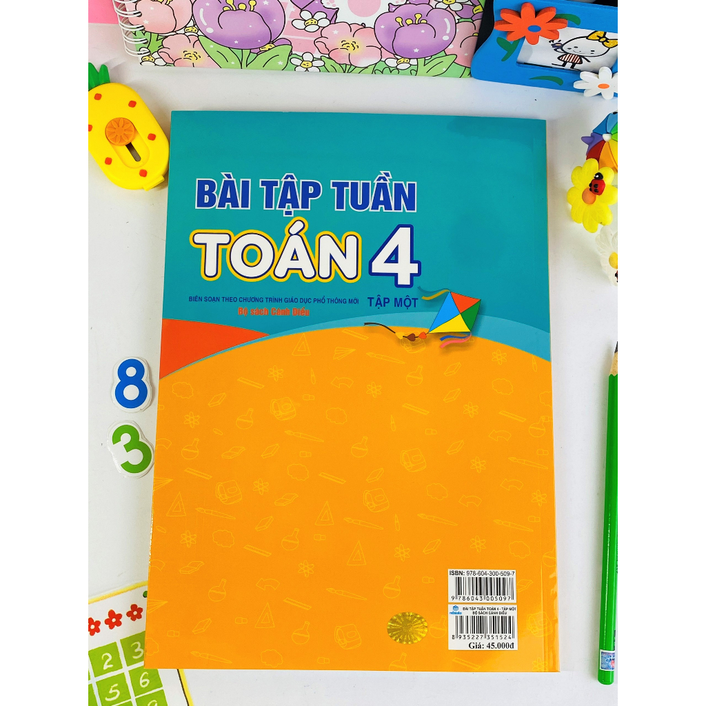 Sách - Bài Tập Tuần Toán 4 - Cánh Diều - ndbooks