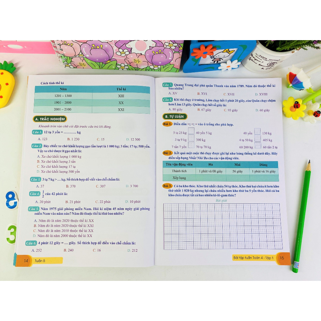 Sách - Bài Tập Tuần Toán 4 - Cánh Diều - ndbooks