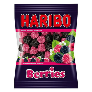 Kẹo dẻo dâu haribo berries 175g đức 🇩🇪