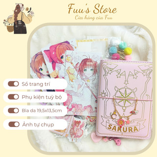 (Đọc kĩ mô tả) Sổ Sakura Thủ Lĩnh Thẻ Bài (Cardcaptor Sakura) mẫu 1