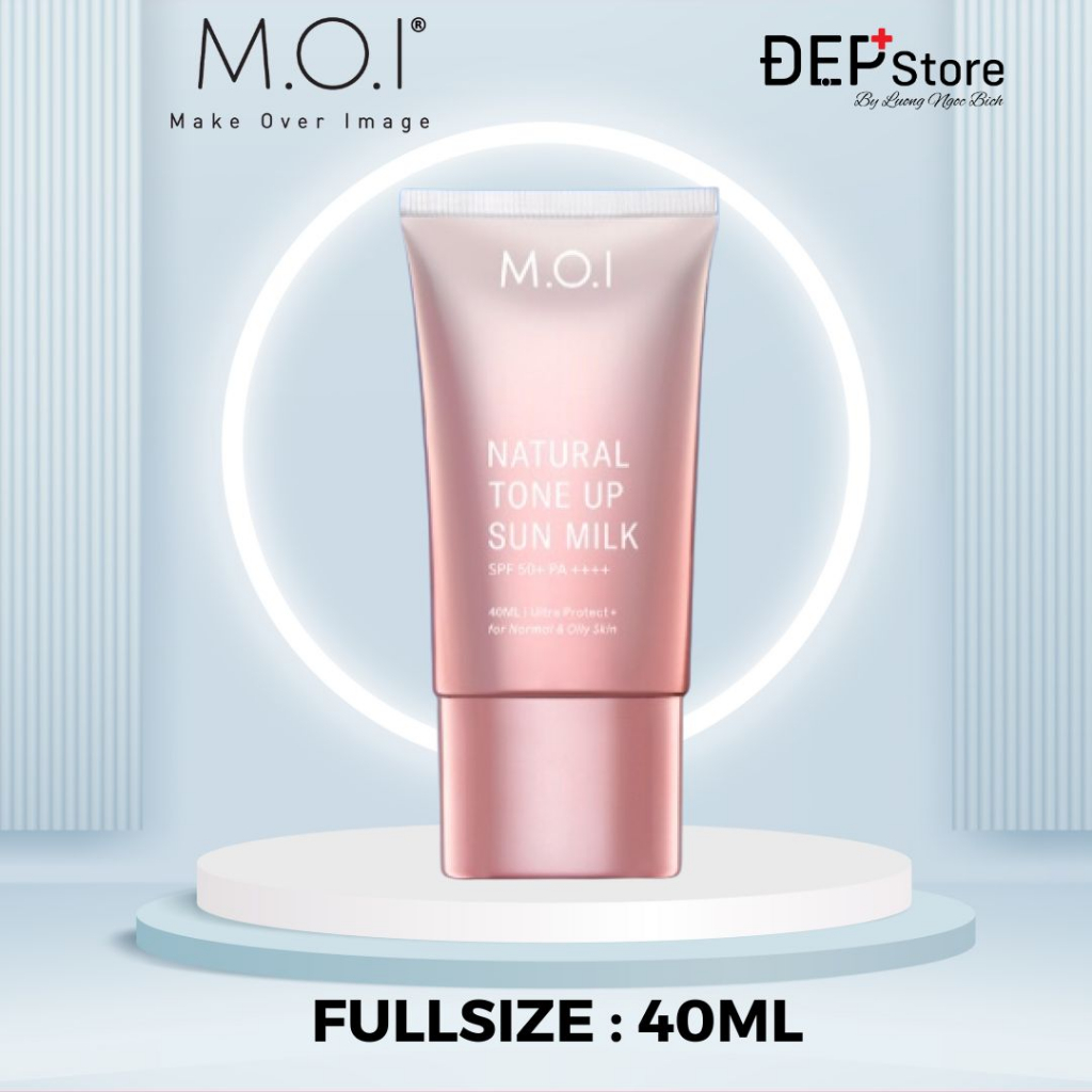 Kem chống nắng M.O.I Natural Tone Sun Milk SPF50+ PA++++ 40ml