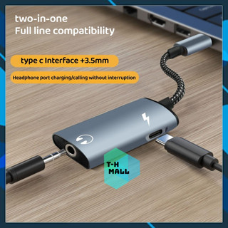 Đầu chuyển type c sang audio aux 3.5mm và cổng sạc pd