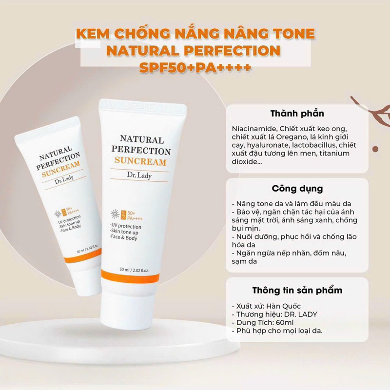 Kem chống nắng Dr.Lady Suncream 60ml