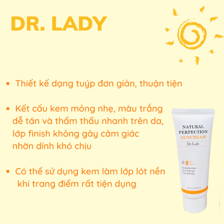 Kem chống nắng Dr.Lady Suncream 60ml