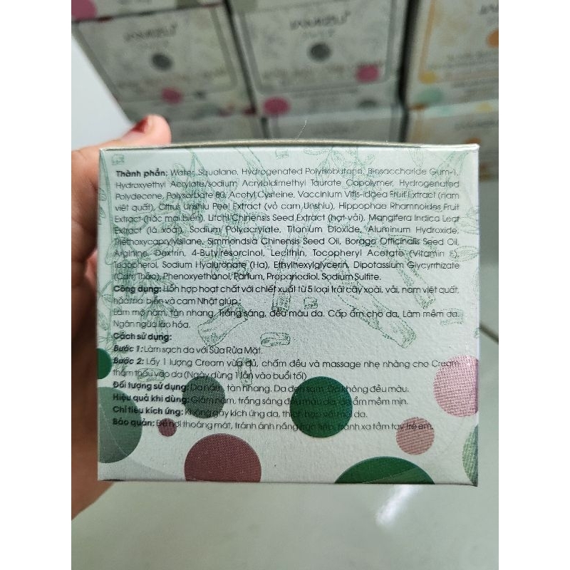 KEM MẶT JAMIZU CHĂM SÓC DA NÁM 15g