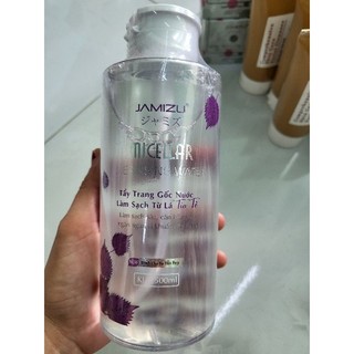Nước tẩy trang tía tô jamizu 500ml