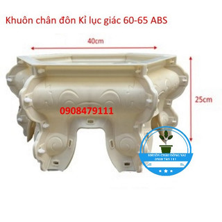 KHUÔN ĐÔN CHÂN QUỲ DÙNG CHO LỤC GIÁC 58 - 60 - 65 ABS