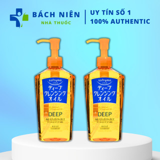 Dầu tẩy trang Kose Softymo Cleasing Oil 230ml, Dầu tẩy trang Nhật Bản Kose Softymo Cleasing Oil