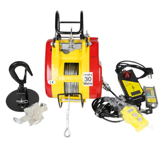 Máy tời treo 360kg, tời điện chổi than trái tim thế hệ mới chất lượng vượt trội - electric winch