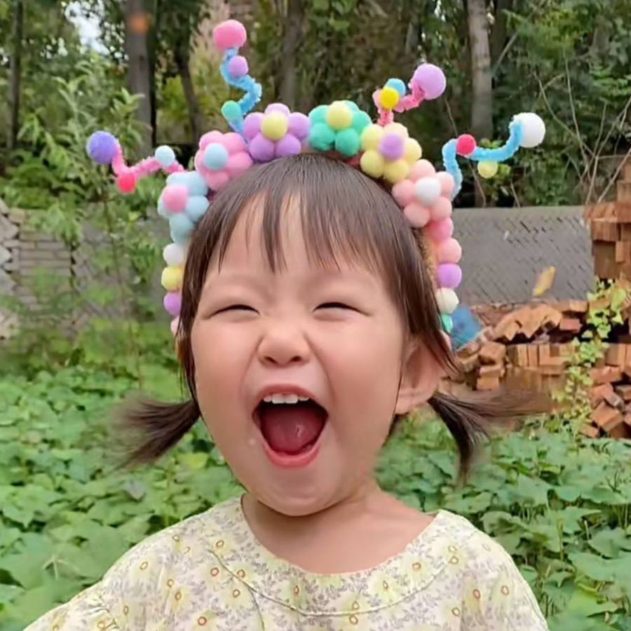 Xương bờm, phôi bờm tóc handmade, làm hoạt động thủ công, sáng tạo