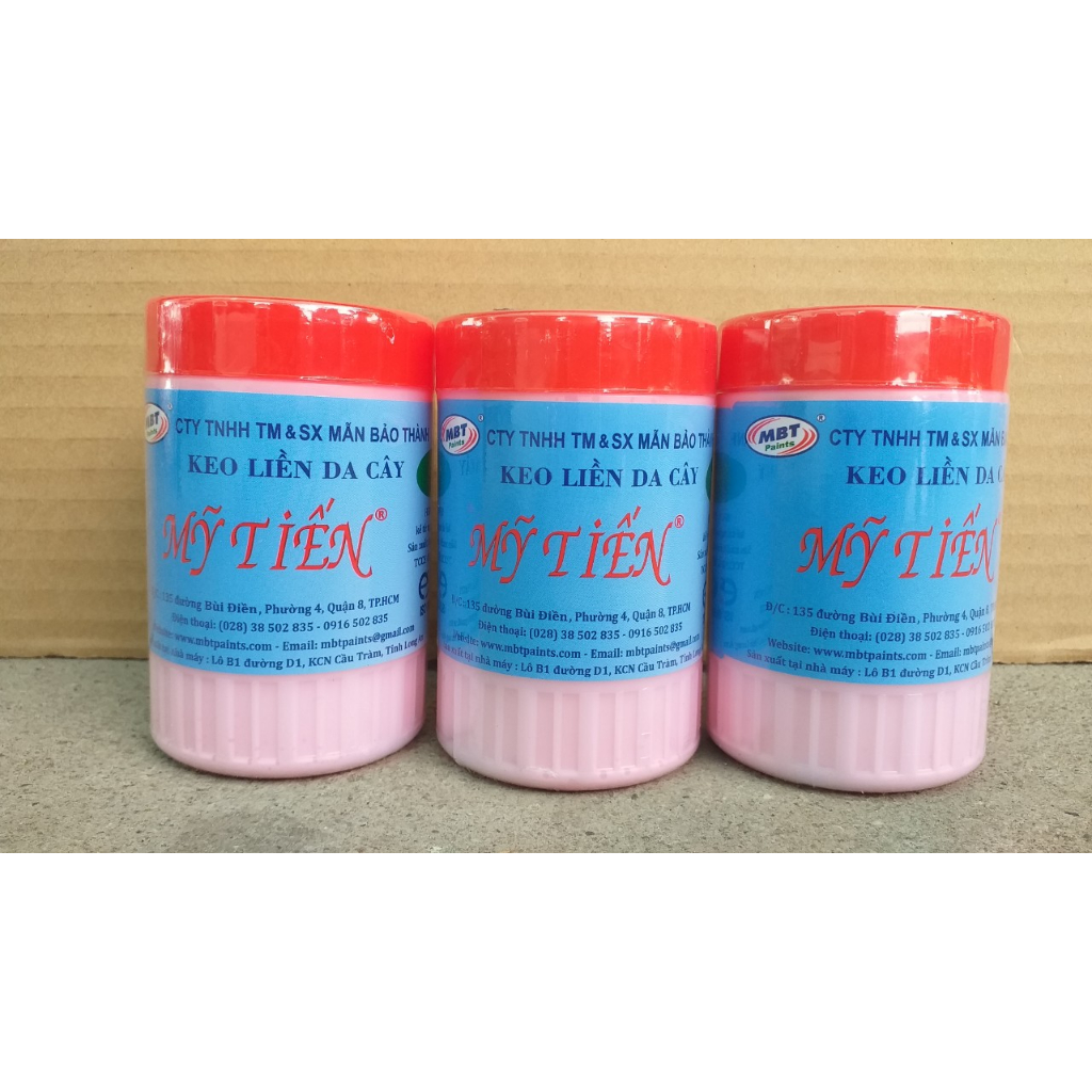 Keo liền da cây - Keo liền sẹo Mỹ Tiến đỏ to lọ 225gr, giúp mau liền sẹo cây trồng