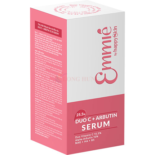 Tinh chất làm mờ đốm nâu, thâm nám Emmié Duo C + Arbutin 25.5% Serum (30ml)