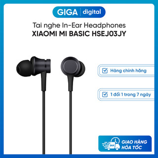 Tai nghe in-ear headphones xiaomi mi basic hsej03jy