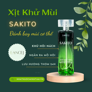 Xịt Sakito Loại Bỏ Hôi Nách, Hôi Chân, Ngăn Ngừa Tiết Mồ Hôi, Giảm Thâm Nách