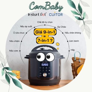 Nồi áp suất điện đa năng INSTANT POT ESSENTIAL 60 - 9 in 1