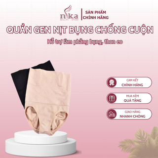 Quần gen nịt bụng chống cuộn không ren quần gen nịt bụng