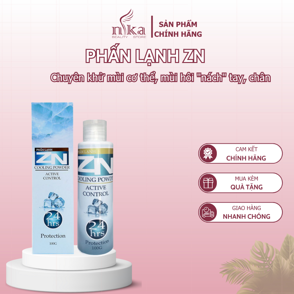 PHẤN LẠNH ZN 100g, 50g