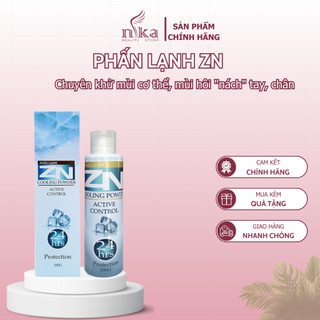 PHẤN LẠNH ZN 100g, 50g Khử Mùi Cơ Thể