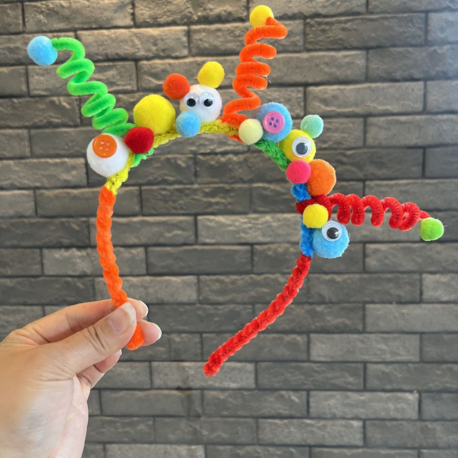 Xương bờm, phôi bờm tóc handmade, làm hoạt động thủ công, sáng tạo