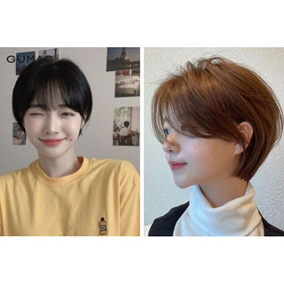 Tóc Giả Nguyên Đầu Tomboy, tóc tém