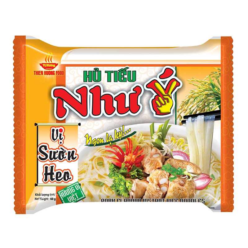 Thùng  Hủ Tiếu Sườn Heo Như Ý thùng 30 gói 60g
