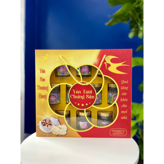 Lốc 10 hũ yến 20% có hộp quà - Yến chưng chọn vị - Yến sào Đỗ Thị Toán