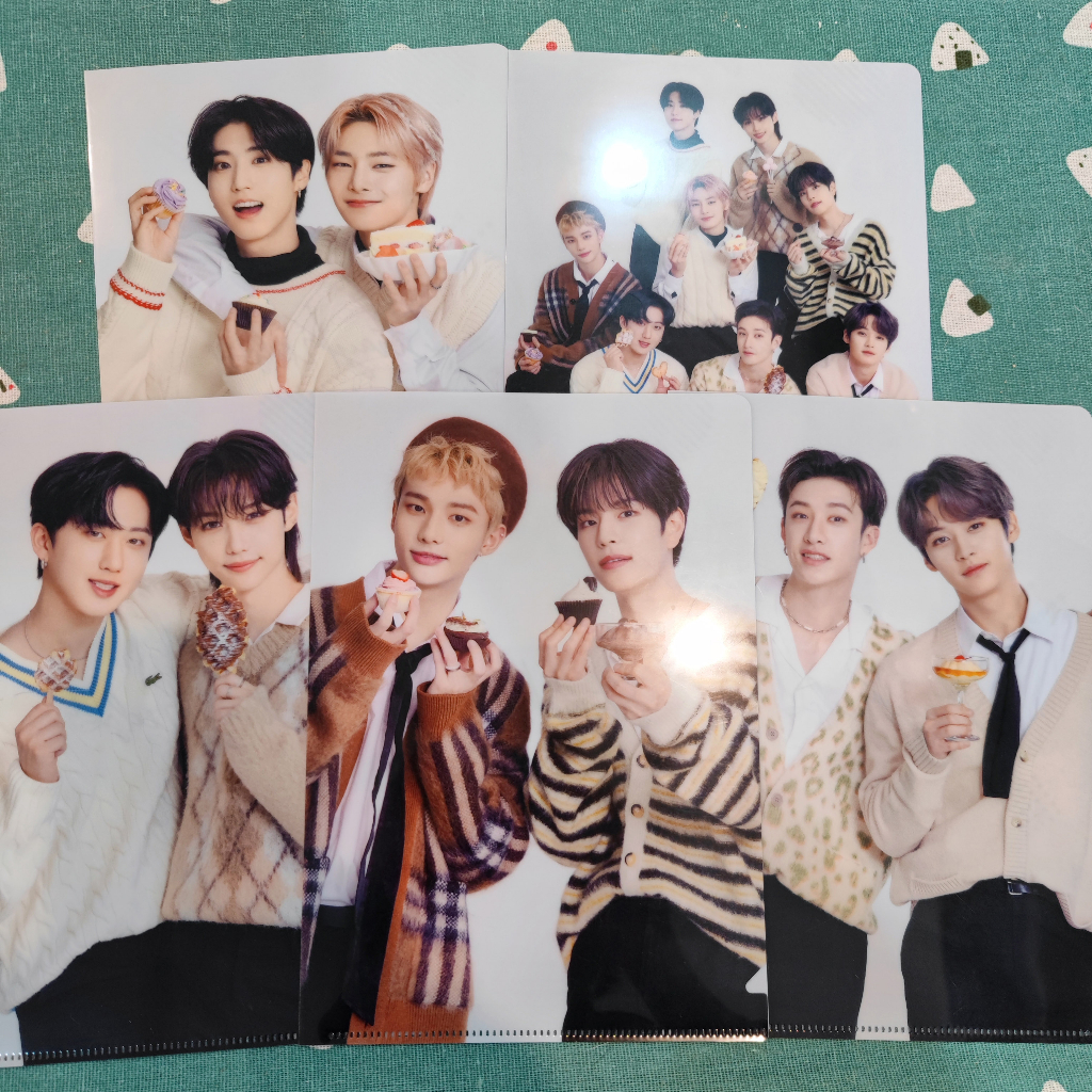 Quà tặng file đựng tài liệu chính hãng event Nhật Stray Kids