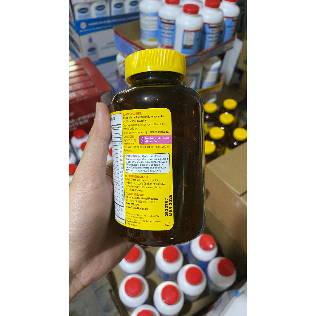 Viên uống Prenatal 150 viên - Natural Made HÀNG MỸ - DATE 10/24