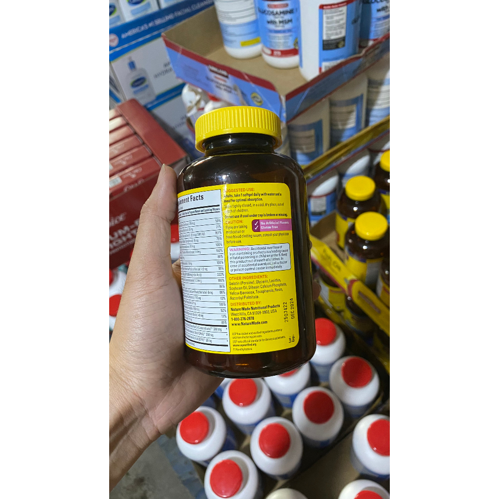 Viên uống Prenatal 150 viên - Natural Made HÀNG MỸ - DATE 10/24