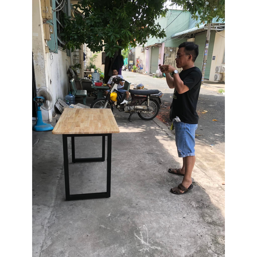 Bàn Học, Bàn Làm Việc Chân Sắt Chữ U