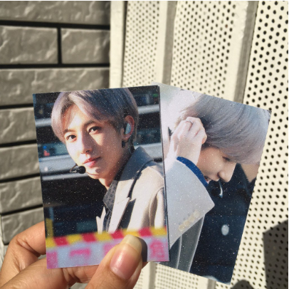 IN HÌNH - 100 card bo góc Hologram- Card in theo yêu cầu có hiệu ứng Hologram