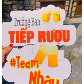 Hastag cầm tay size A4