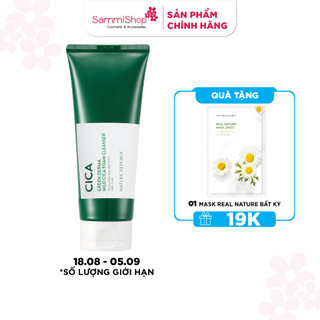 Nature Republic Sữa rửa mặt Green Derma Mild Cica Foam Cleanser 150ml