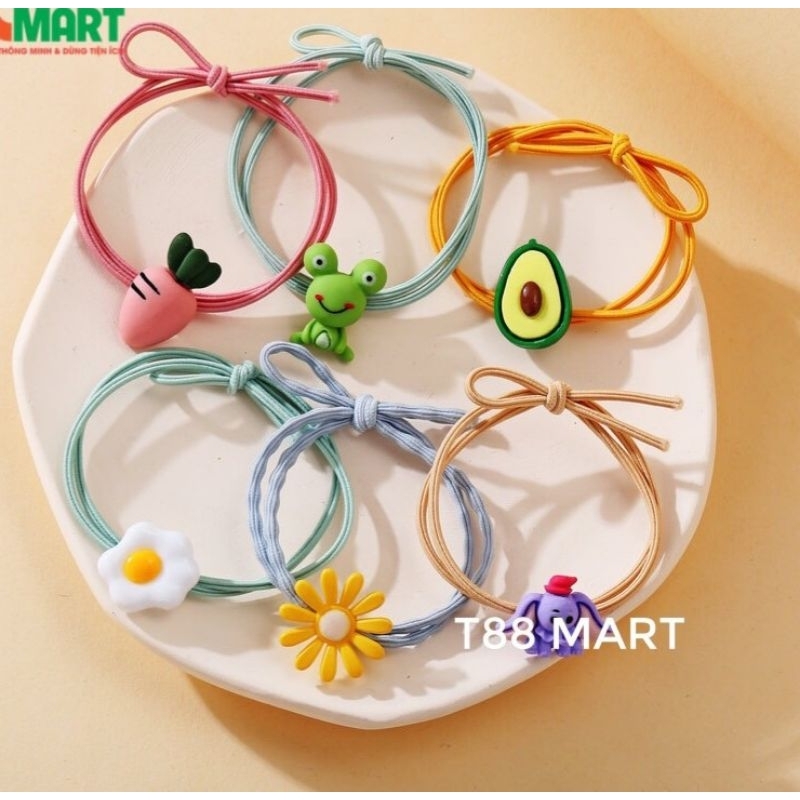 Dây chun thun siêu đàn hồi làm đồ thủ công, buộc tóc handmade