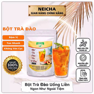 [Siêu rẻ/ Gói 1kg]Bột Trà Đào Neicha hàng chính hãng/ Bột trà hoa quả PHA SẴN SIÊU NHANH thơm ngon chuẩn vị.