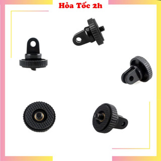 Phụ kiện camera hành trình -Mount gắn đầu gậy tự sướng, tripod phụ kiện cho action camera XIAOMI, GoPro, SJCAM, EKEN, AM