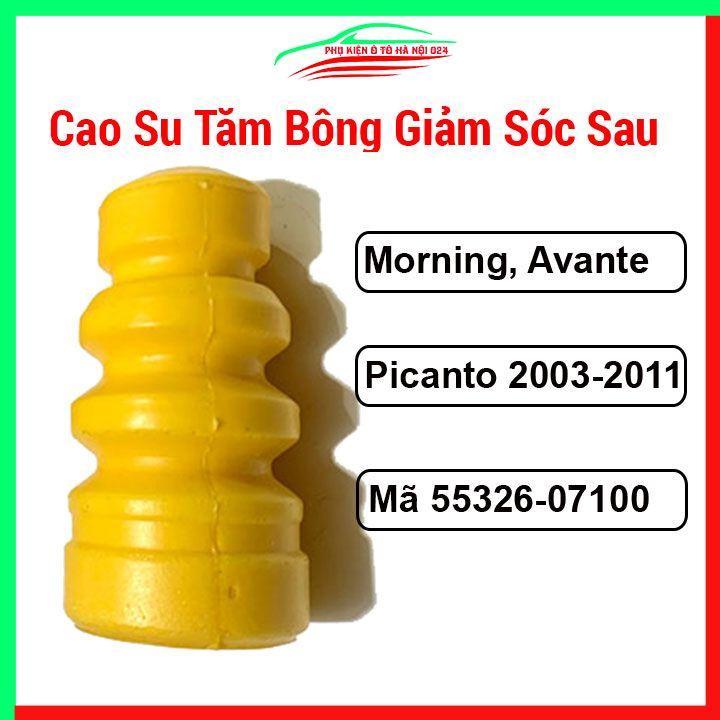 Cao su tăm bông giảm sóc sau Morning, Picanto 2003-2011, Avante mã 55326-07100