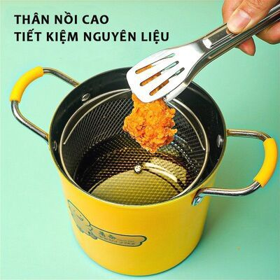 NỒI CHIÊN NGẬP DẦU MINI VỊT VÀNG DỄ THƯƠNG