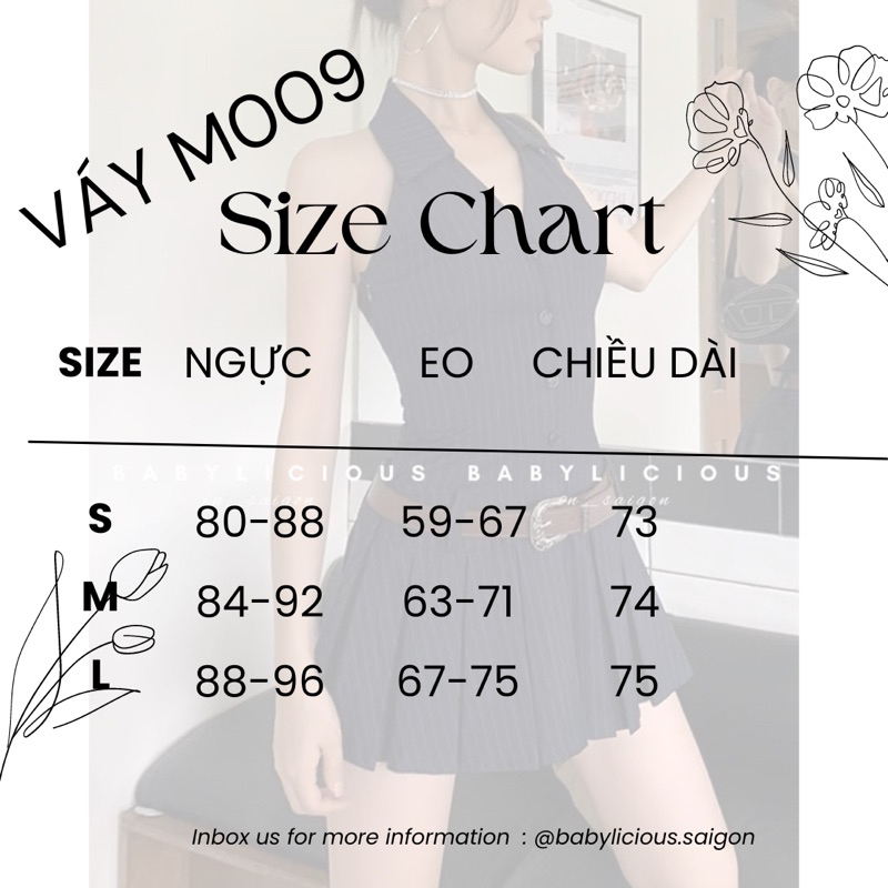 VÁY YẾM KÈM BELT M009