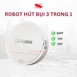 Robot gia đình quét nhà - lau nhà - hút bụi thông minh 3 trong 1 CleanRobot RS5