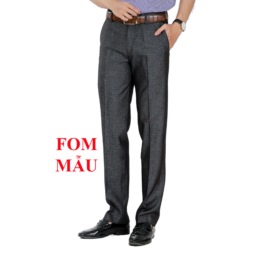 Quần Tây Nam 1ly Ống Suông Trung Niên Vĩnh Tiến 445