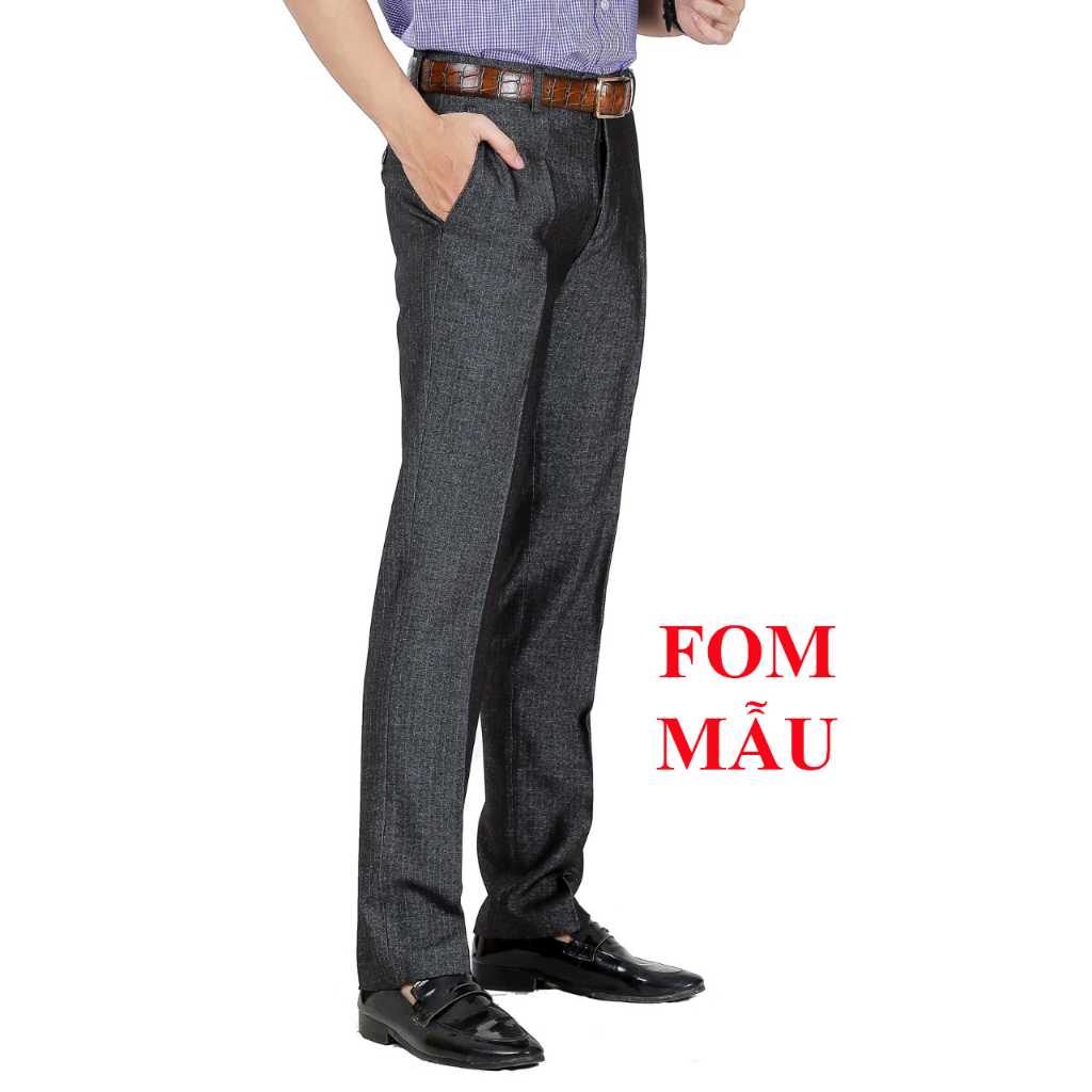 Quần Tây Nam 1ly Ống Suông Trung Niên Vĩnh Tiến 445