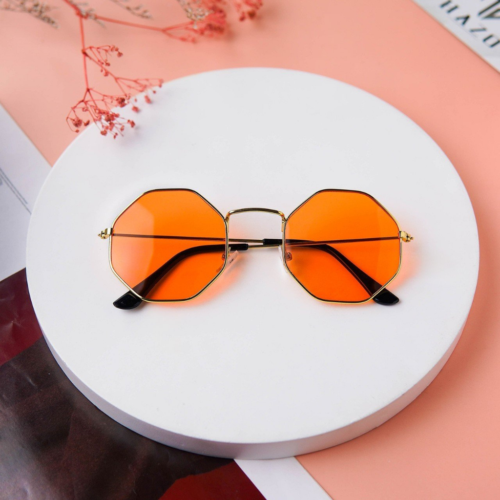 Mắt Kính Thời Trang Hot Trend Đa Giác 205 Nhiều Màu Cực Hot - Hazo