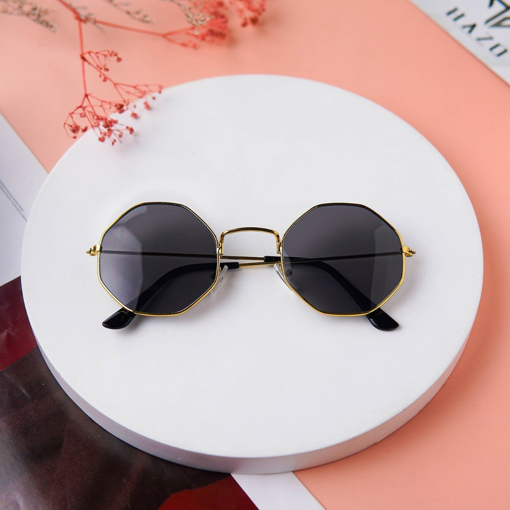 Mắt Kính Thời Trang Hot Trend Đa Giác 205 Nhiều Màu Cực Hot - Hazo