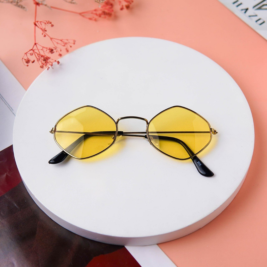 Mắt Kính Thời Trang Hot Trend Mặt Thoi 203 Nhiều Màu Cực Hot - Hazo
