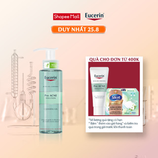Gel rửa mặt giảm mụn Eucerin Pro Acne Cleansing Gel 200ml