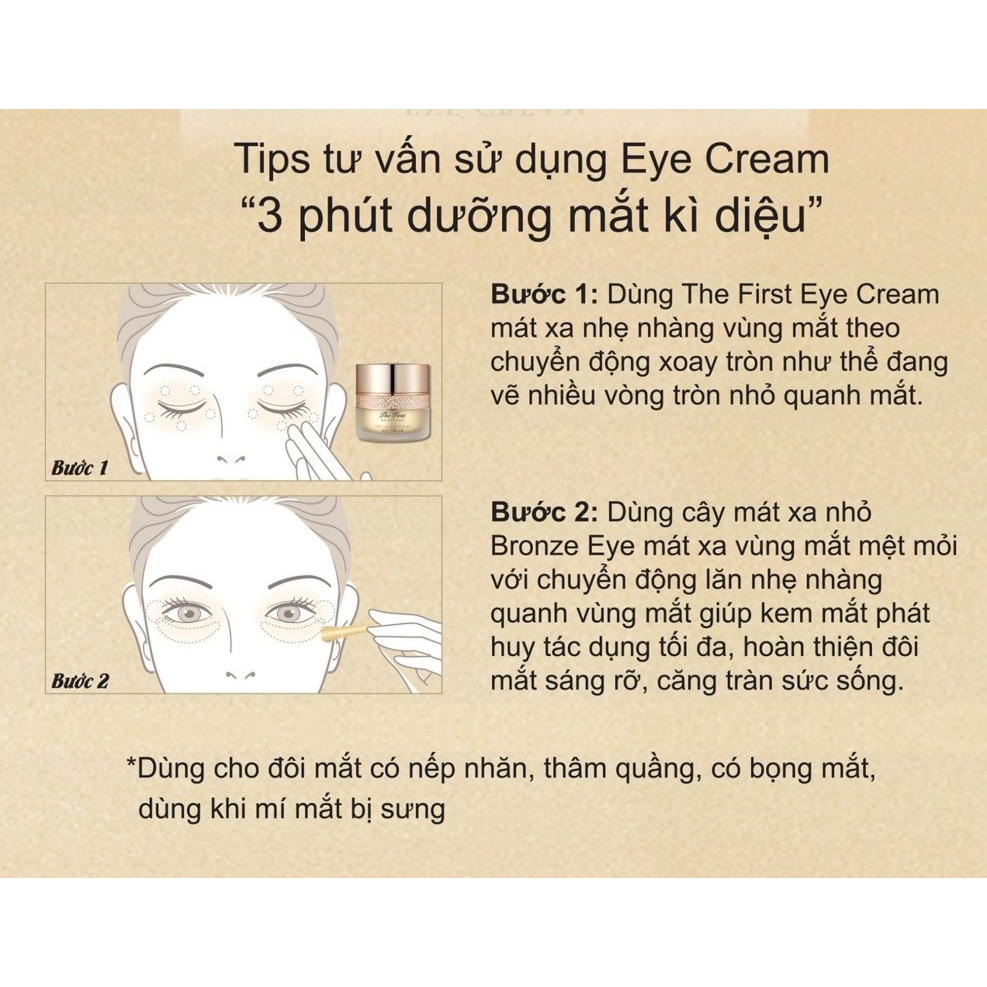 Mini Kem mắt dưỡng tái sinh da vùng OHUI The First Geniture Eye Cream 5ml