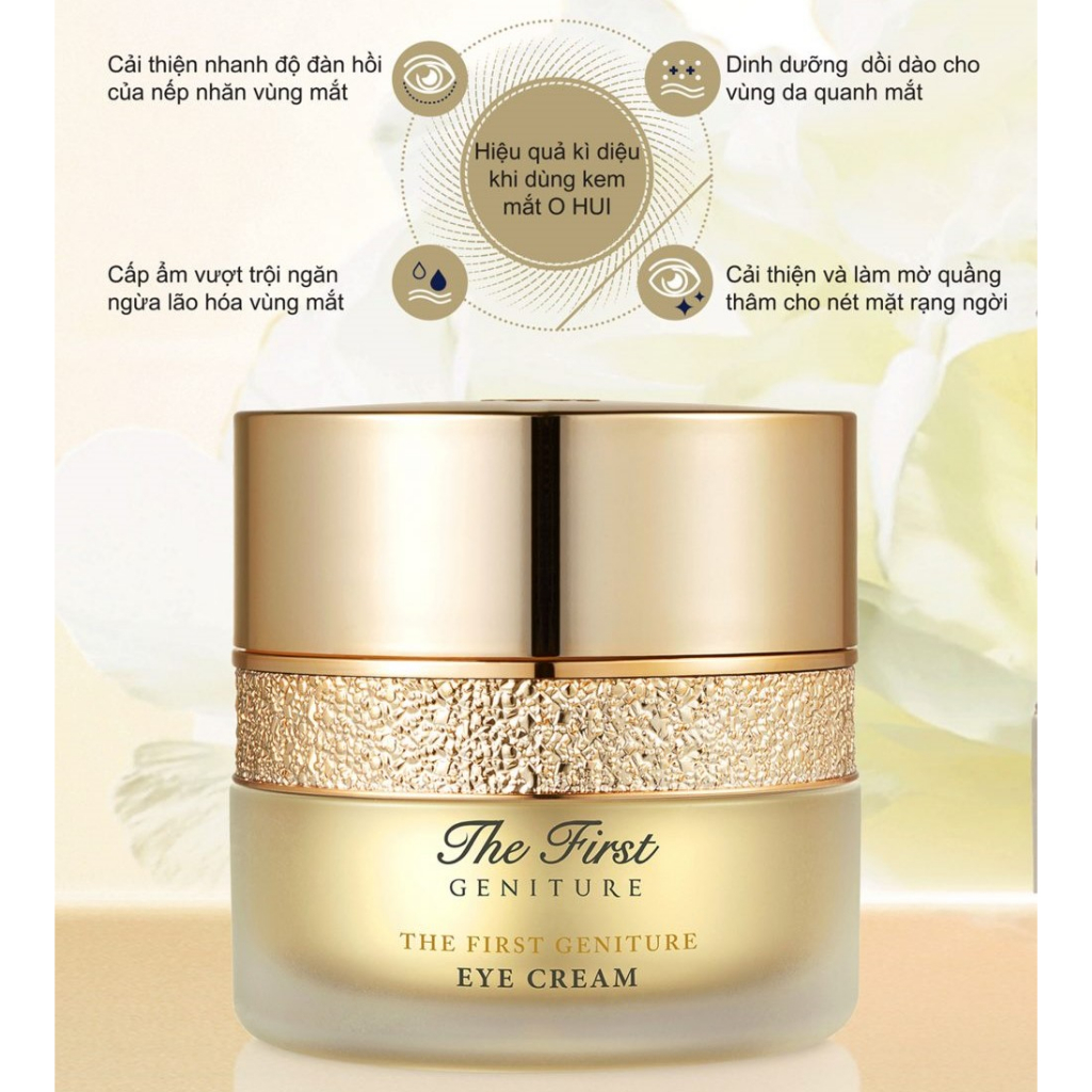 Mini Kem mắt dưỡng tái sinh da vùng OHUI The First Geniture Eye Cream 5ml