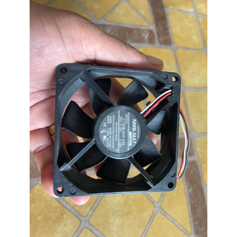 Quạt tản nhiệt NMB 24v tháo máy công nghiệp.